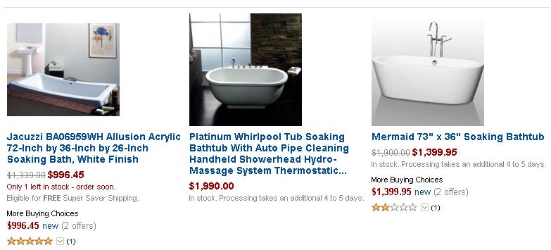 old bathtubs for sale